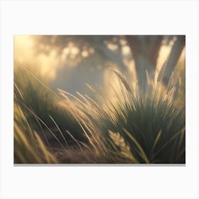 Whispering Grasses In The Gentle Breeze Canvas Print