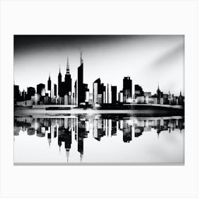 Dubai Skyline 6 Canvas Print