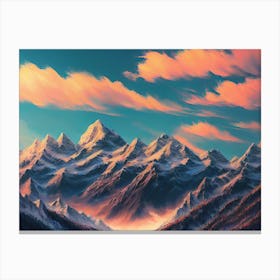 Mountains 2 Canvas Print