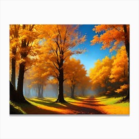 Autumn Trees 2 Canvas Print