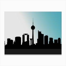 Frankfurt Skyline Canvas Print