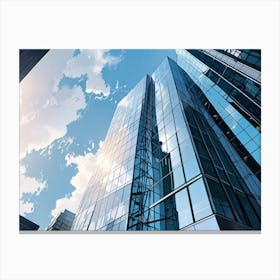 Skyscrapers 1 Canvas Print