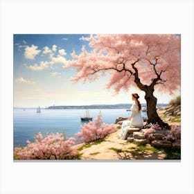 Cherry Blossom Tree 1 Canvas Print