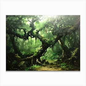 Forest Path 3 Canvas Print