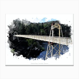 Cataract Gorge, Launceston, Tasmania Canvas Print