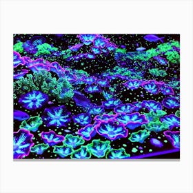 Glow In The Dark Canvas Print