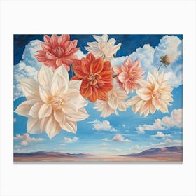 Oh Dahlia 5 Canvas Print