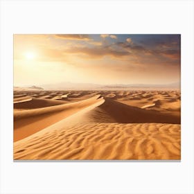 Desert Landscape 10 Canvas Print