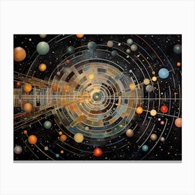 Nasa'S Solar System Canvas Print