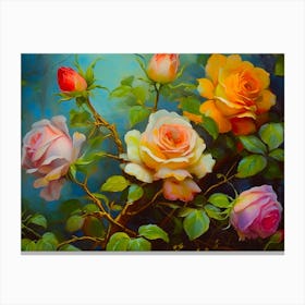 Roses Canvas Print