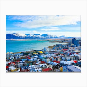 Iceland City 1 Canvas Print
