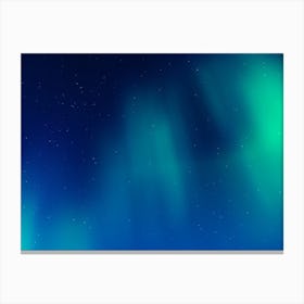 Aurora Synthwave #3 Canvas Print