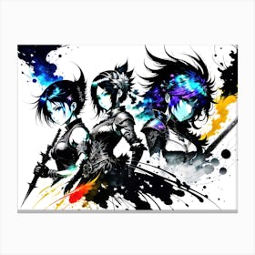 Samurai Warriors Canvas Print