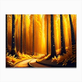 Forest Path 8 Canvas Print