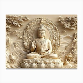 Buddha 13 Canvas Print