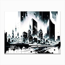 Cityscape 46 Canvas Print