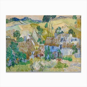 Farms Near Auvers (1890), Vincent Van Gogh Canvas Print