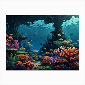 Coral Reef 3 Canvas Print