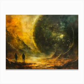 They Arrived at the Portal Canvas Print