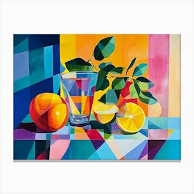 Still Life With Lemons Canvas Print