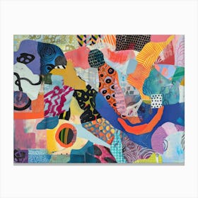 Abstract Collage 3 Canvas Print