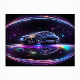 Futuristic Car 3 Canvas Print