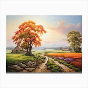 Country Road 10 Canvas Print