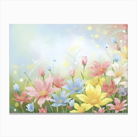 Spring Flowers Canvas Print