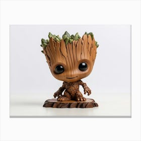 Funko Pop Groot Kids Canvas Print