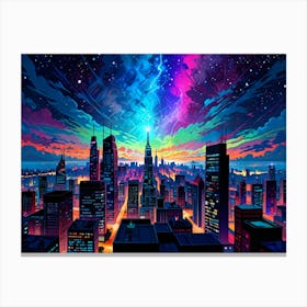 Cityscape 3 Canvas Print