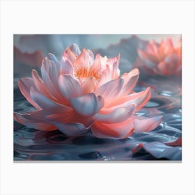 Lotus Flower 58 Canvas Print