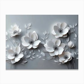 Paper Flowers 46 Canvas Print