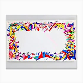 Abstract Frame Canvas Print