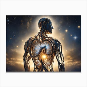 Heart Of Man Canvas Print