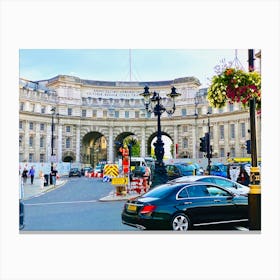 London Street Scene 1 Canvas Print