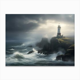 Lighthouse Paintings Art Print Canvas Print