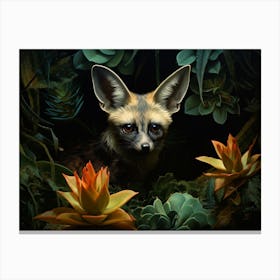Bat Eared Fox 2 Canvas Print