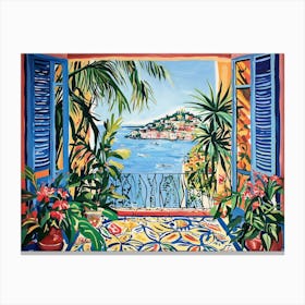 Open Window Matisse Cinqueterre Canvas Print