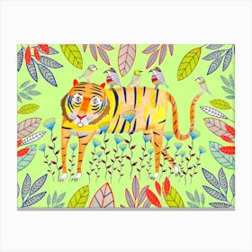 Tiger Plants Canvas Print