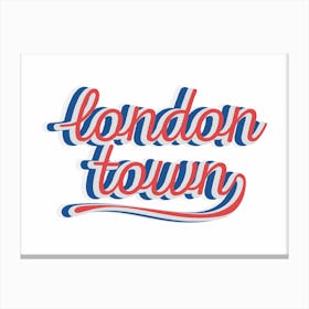 London Town Canvas Print