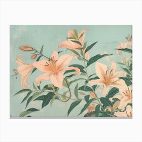 Lily Painting 7 Canvas Print