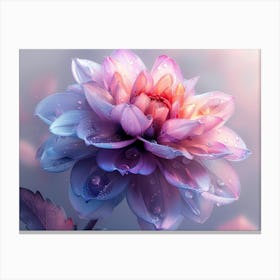 Dahlia Flower 2 Canvas Print