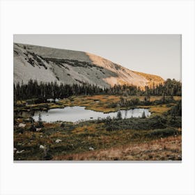 Mountain Lake Canvas Print