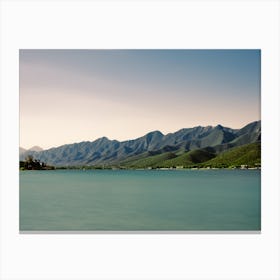 Mountains And Water Canvas Print