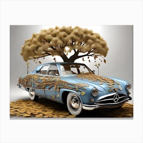 Mercedes Benz Canvas Print