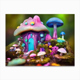 Fairy House 3 Canvas Print