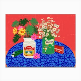 Wellness Kit Canvas Print