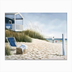 Beach House 6 Canvas Print