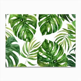 Tropical Leaves 134 Canvas Print