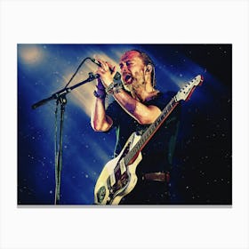 Superstars Thom Yorke Radiohead Canvas Print